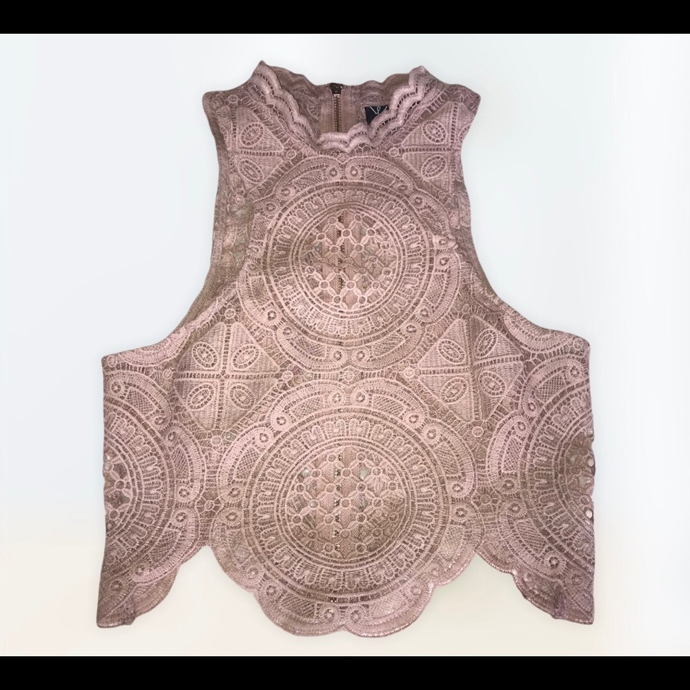 Windsor Lace Crop top